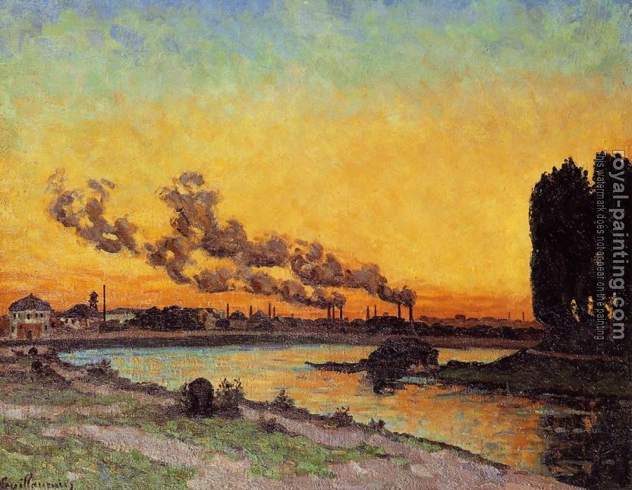 Armand Guillaumin : Sunset at Ivry